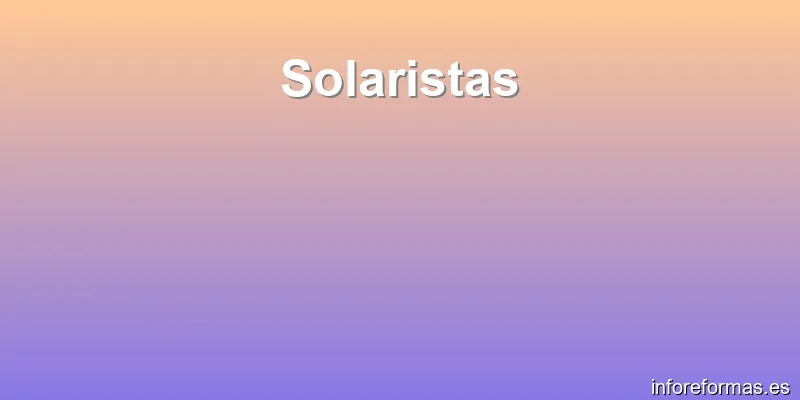 Solaristas