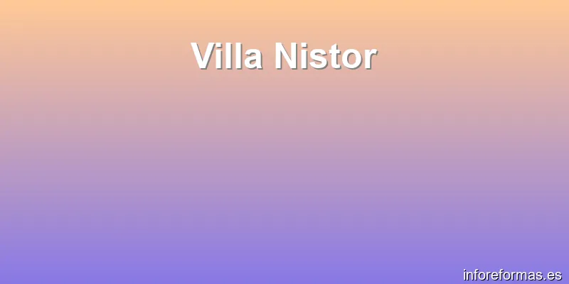 Villa Nistor