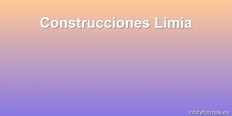 Construcciones Limia