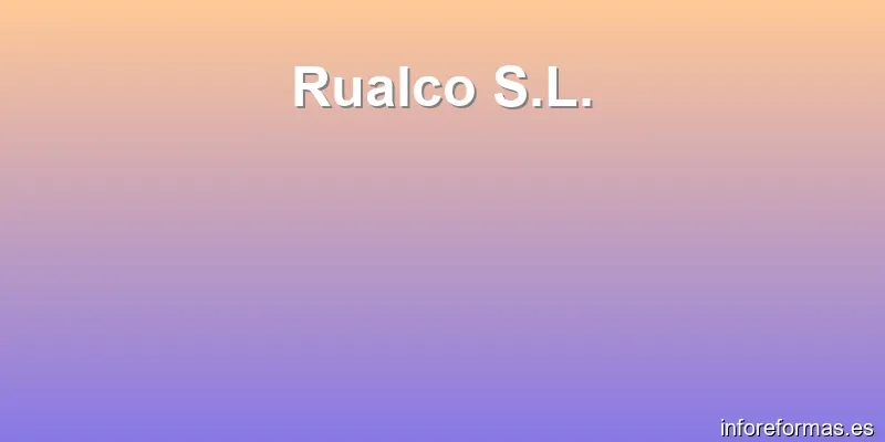 Rualco S.L.
