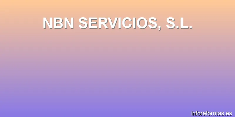 NBN SERVICIOS, S.L.
