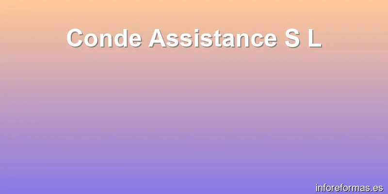 Conde Assistance S L