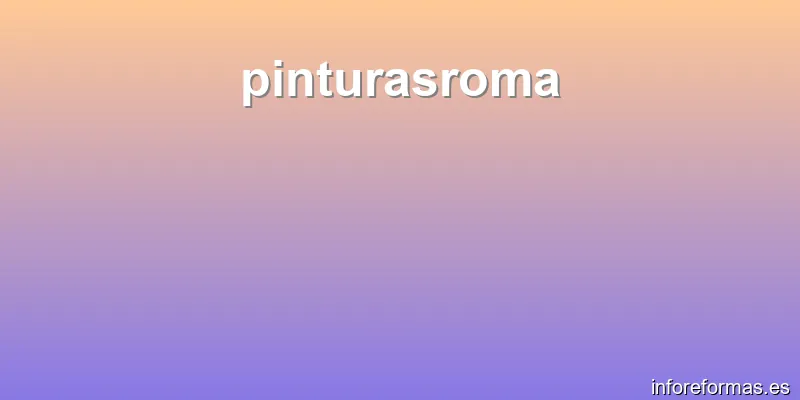 pinturasroma