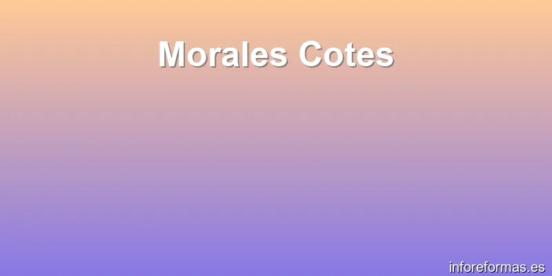 Morales Cotes