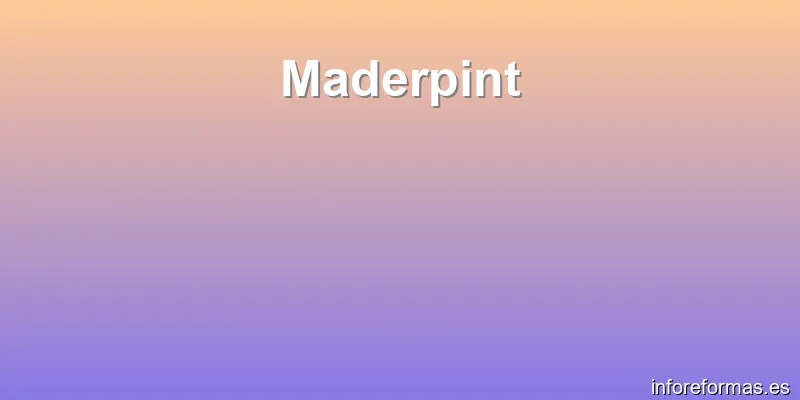 Maderpint