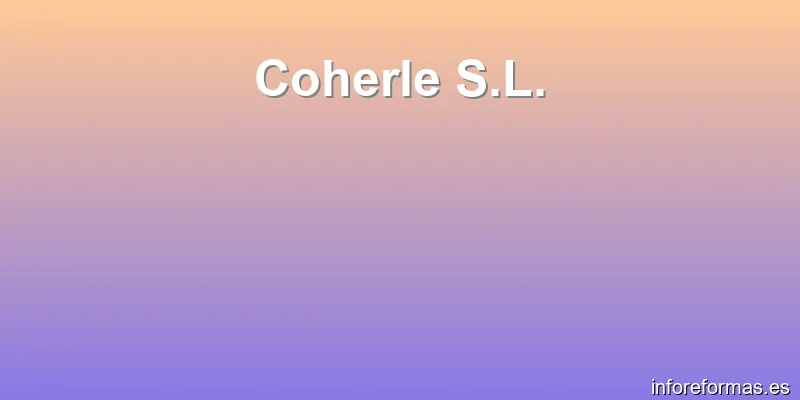 Coherle S.L.
