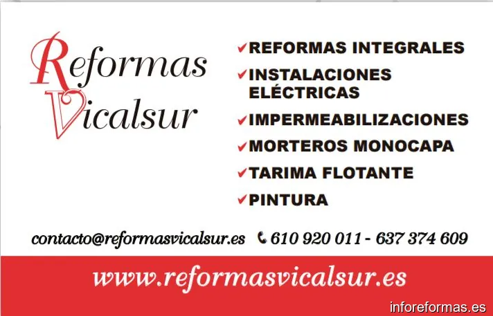 Reformas Vicalsur