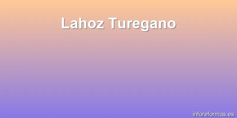 Lahoz Turegano