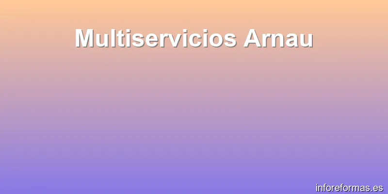 Multiservicios Arnau