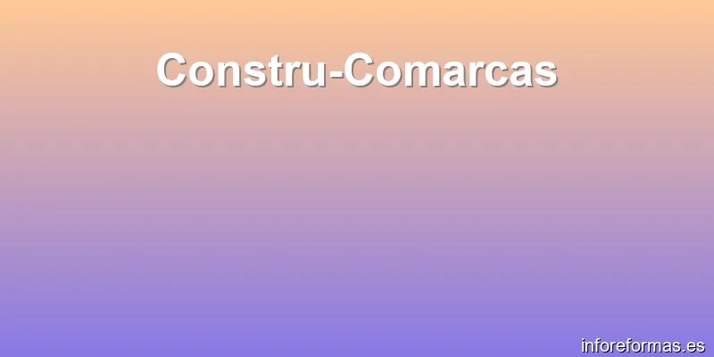 Constru-Comarcas