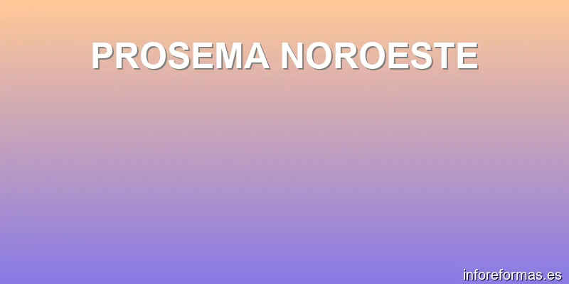 PROSEMA NOROESTE