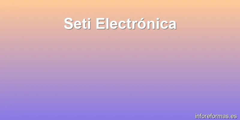 Seti Electrónica