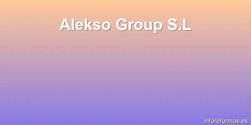 Alekso Group S.L