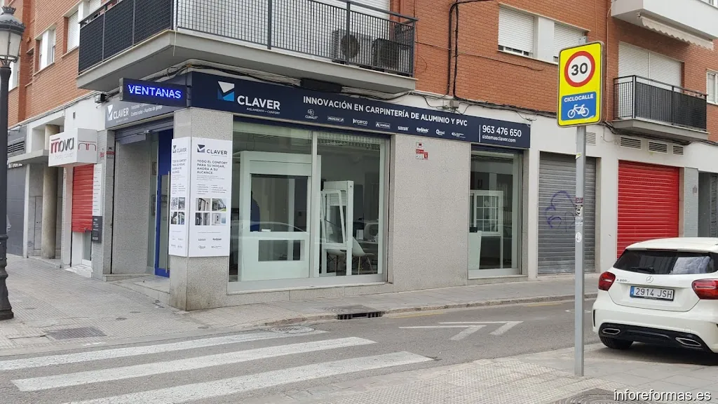CLAVER Aislamiento + Confort- Ventanas PVC y Aluminio en Valencia