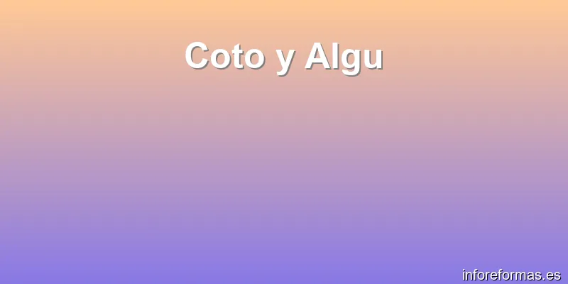 Coto y Algu