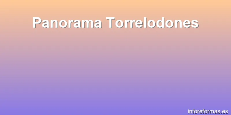 Panorama Torrelodones