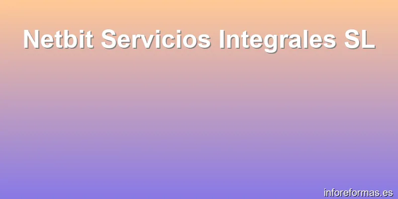 Netbit Servicios Integrales SL