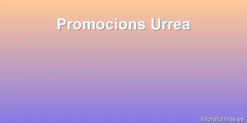 Promocions Urrea