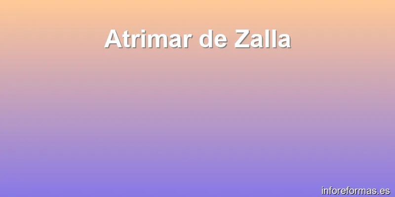 Atrimar de Zalla