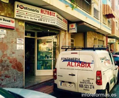 Fontanería Altabix Santa Pola