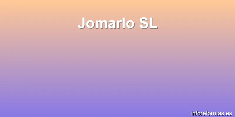 Jomarlo SL