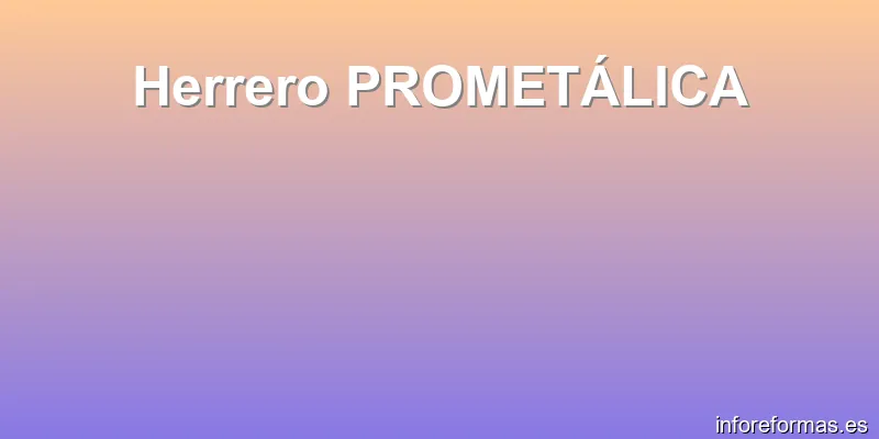 Herrero PROMETÁLICA