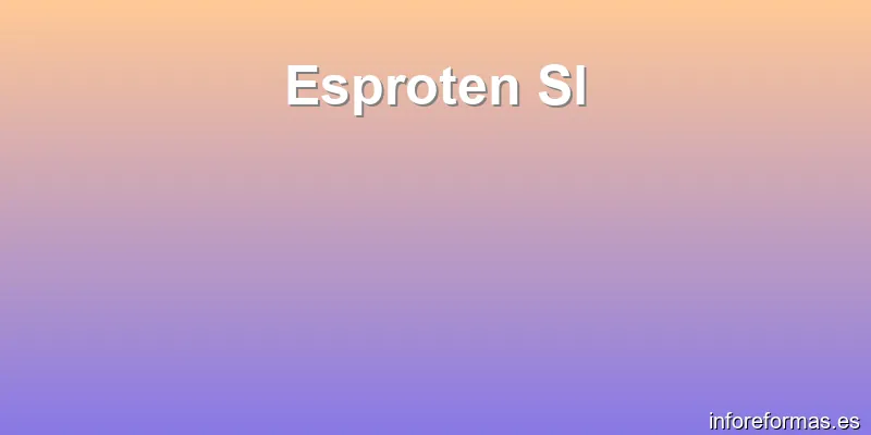 Esproten Sl