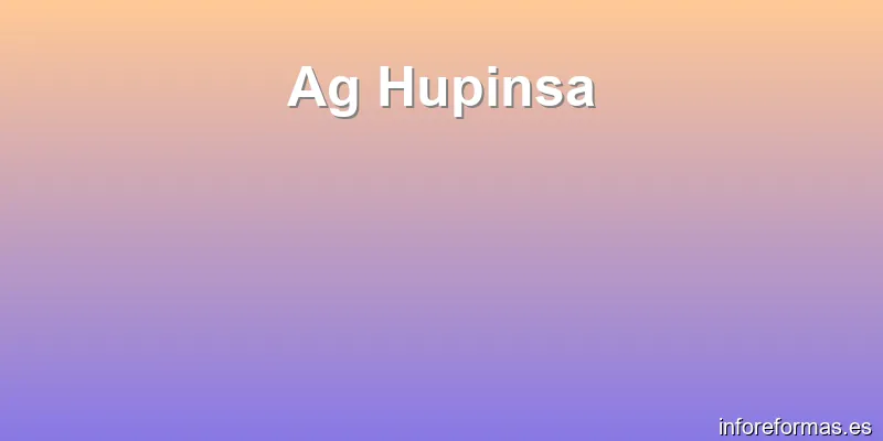 Ag Hupinsa