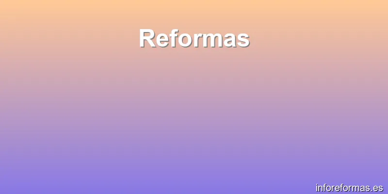 Reformas