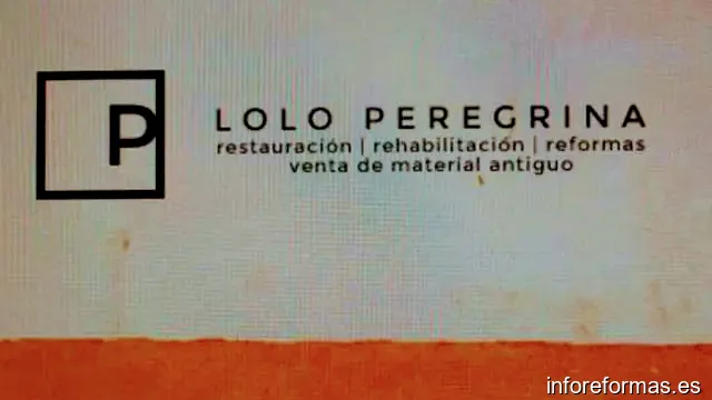Lolo Peregrina Reformas de Hogar