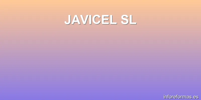 JAVICEL SL