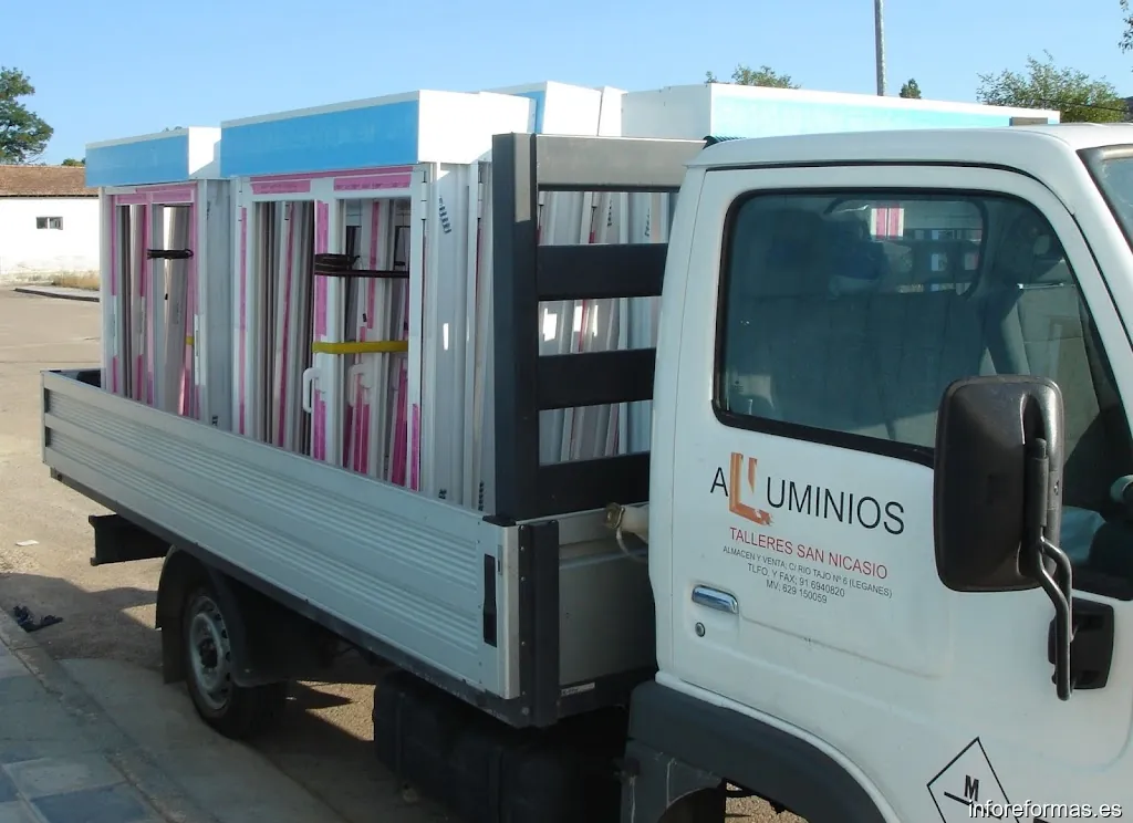 Carpintería de Aluminio San Nicasio. Cerramientos