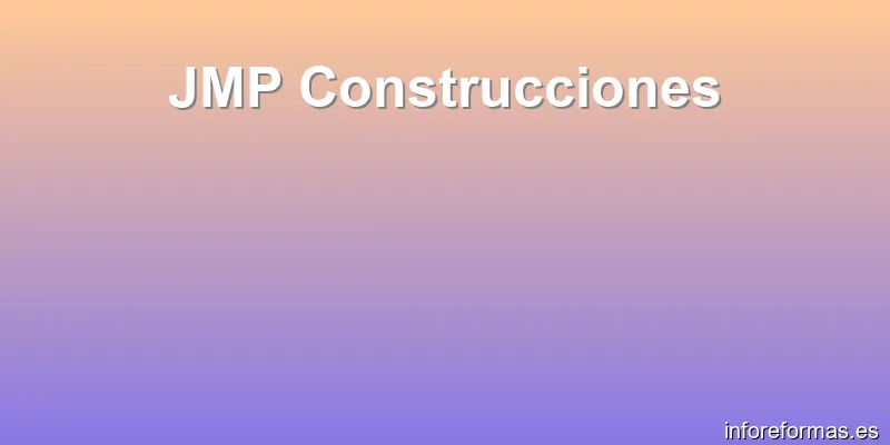 JMP Construcciones