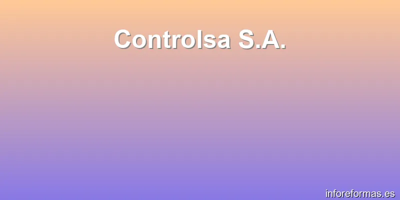 Controlsa S.A.