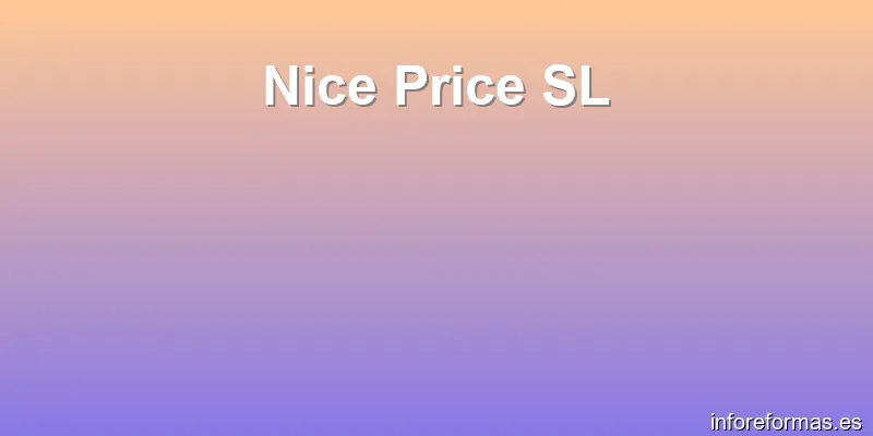 Nice Price SL