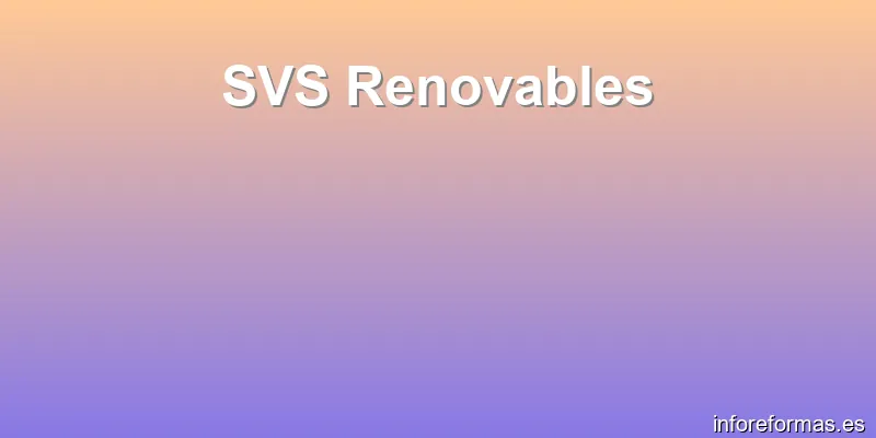 SVS Renovables