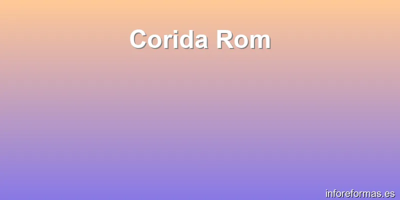 Corida Rom
