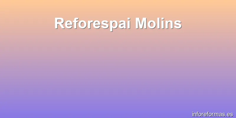 Reforespai Molins