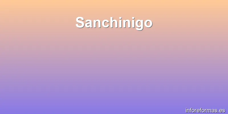 Sanchinigo