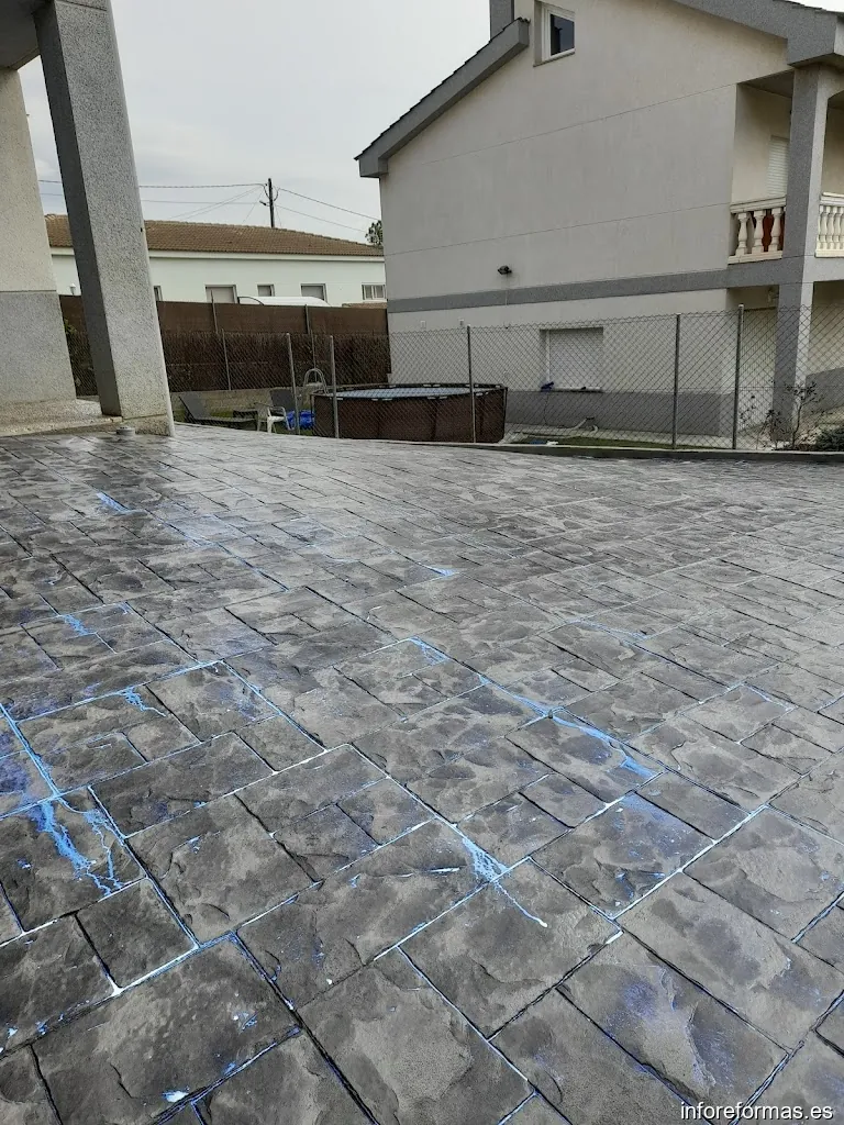 Pavimento Hormigon impreso Muros y Fachadas y todo tipo de reformas