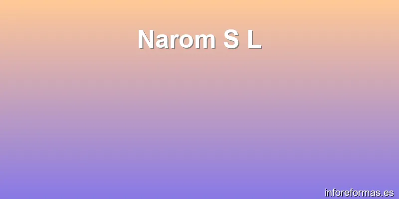 Narom S L