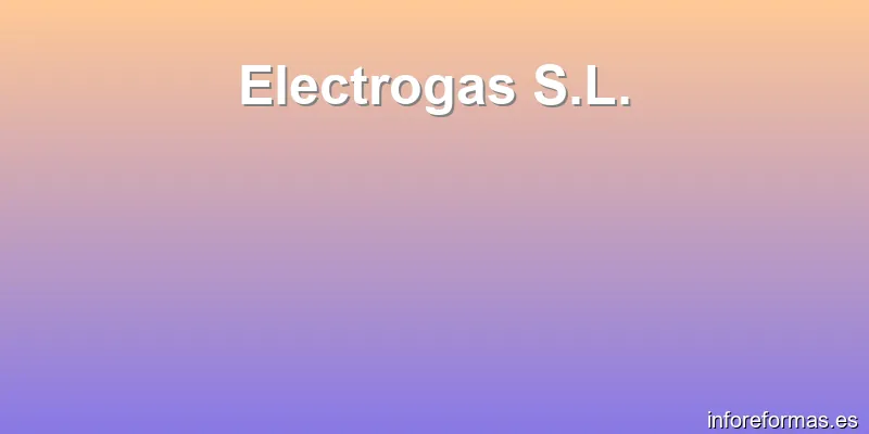 Electrogas S.L.