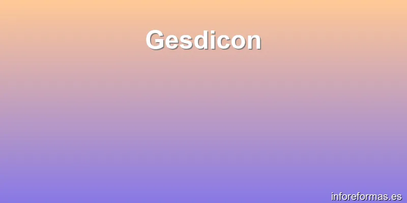 Gesdicon