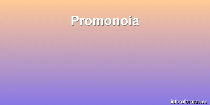 Promonoia