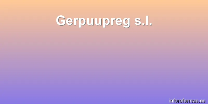 Gerpuupreg s.l.