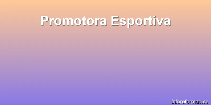 Promotora Esportiva