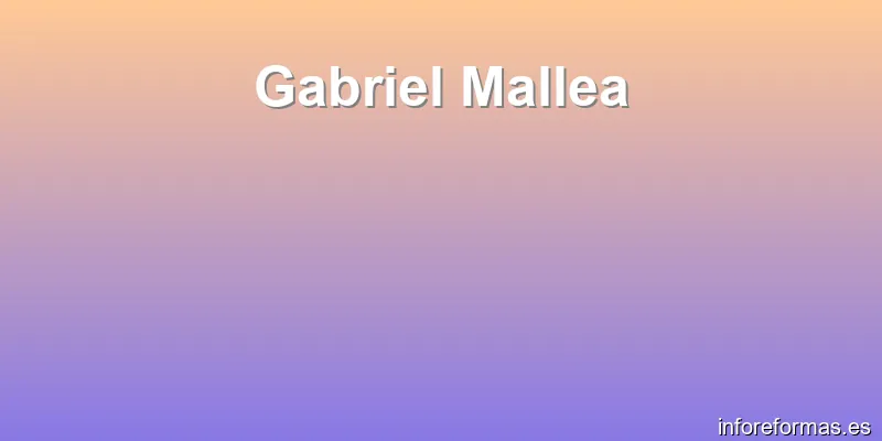 Gabriel Mallea