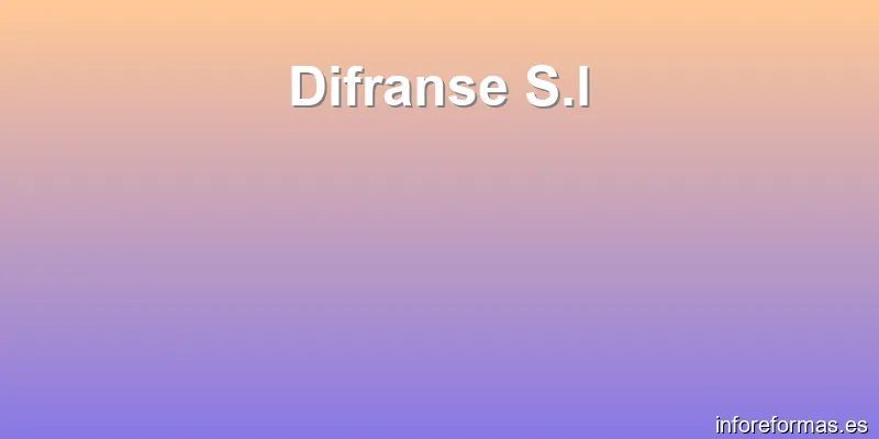 Difranse S.l
