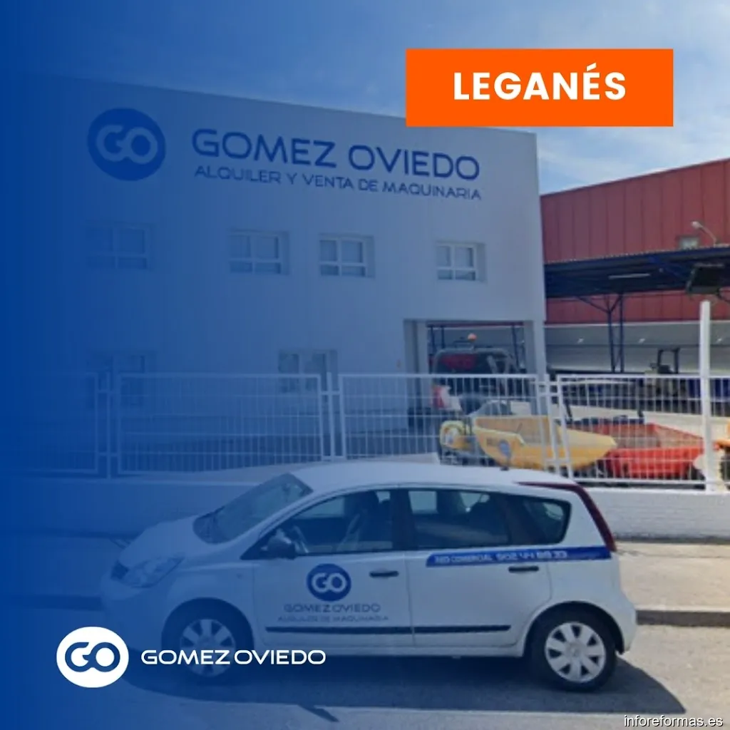 GOMEZ OVIEDO Alquiler de Maquinaria Madrid Sur (Leganés)