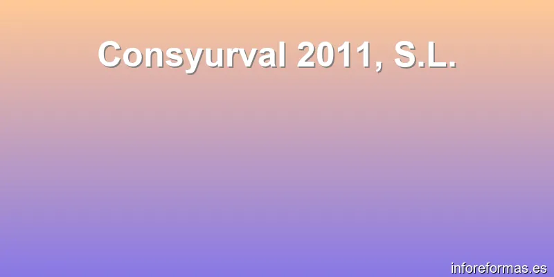 Consyurval 2011, S.L.